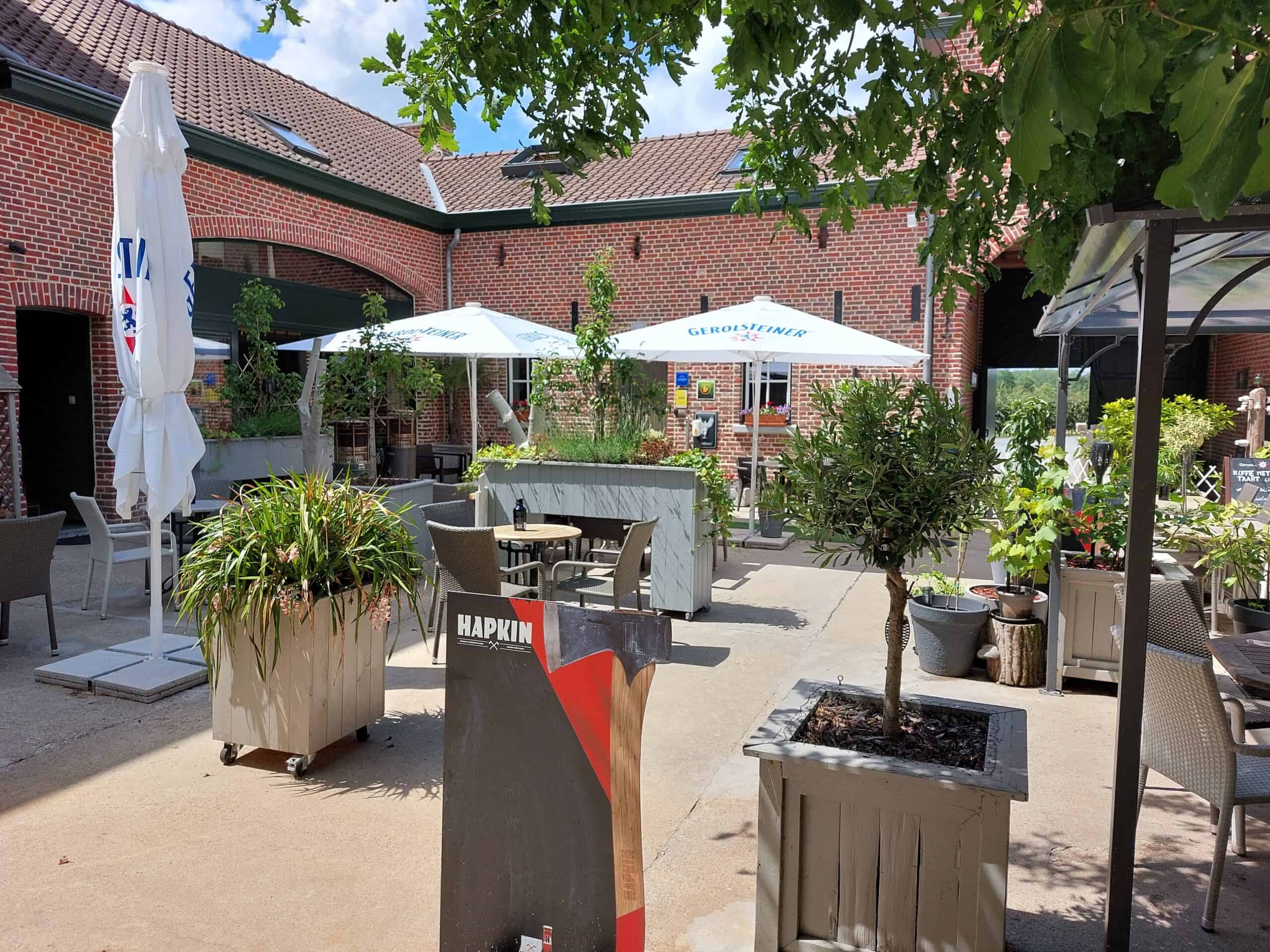 Het terras